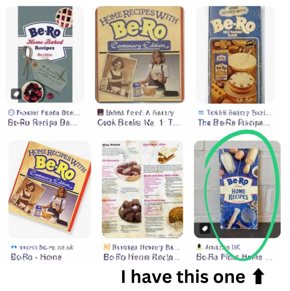 Be-ro cook books